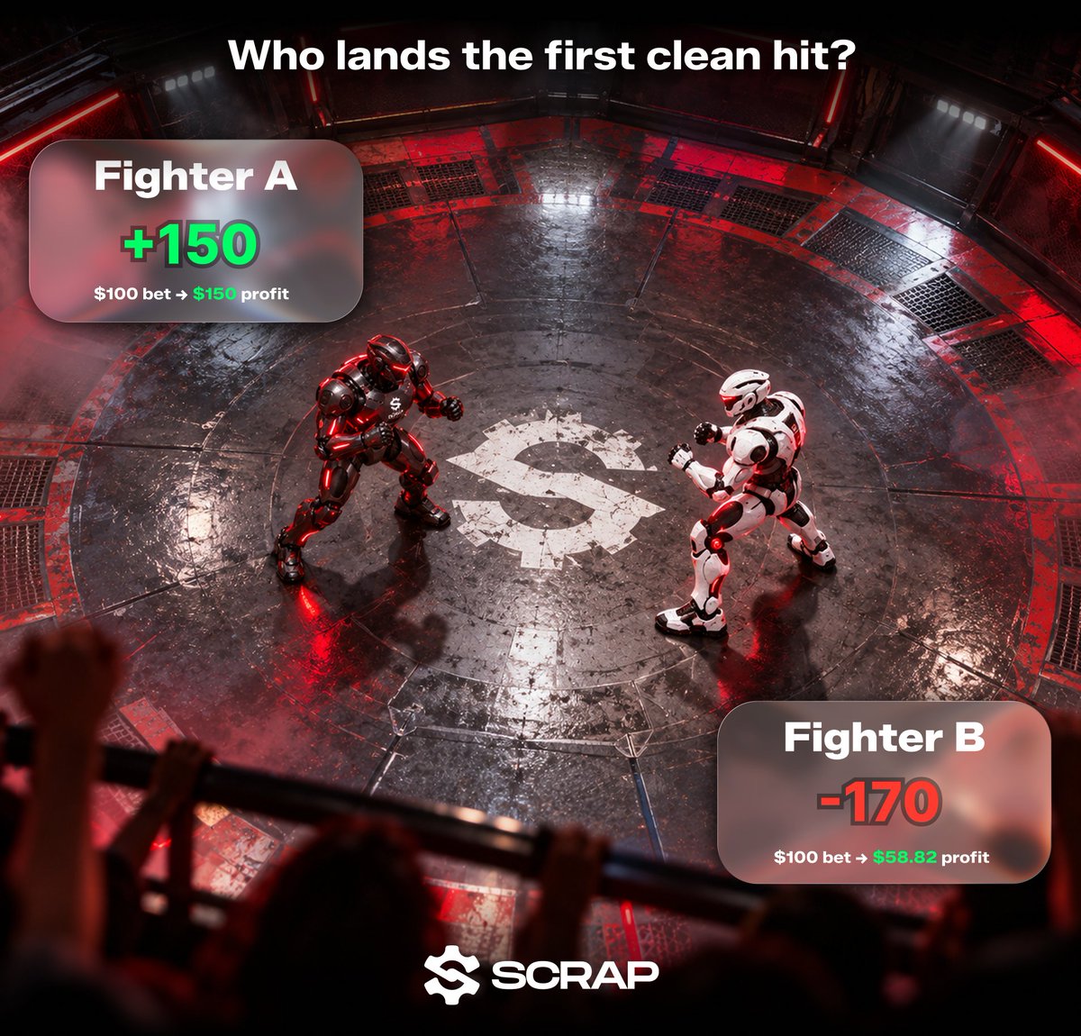 ScrapMarkets's tweet photo. One hit can change everything. 🤖💥

Welcome to SCRAP. https://t.co/yU5MJSdZbB