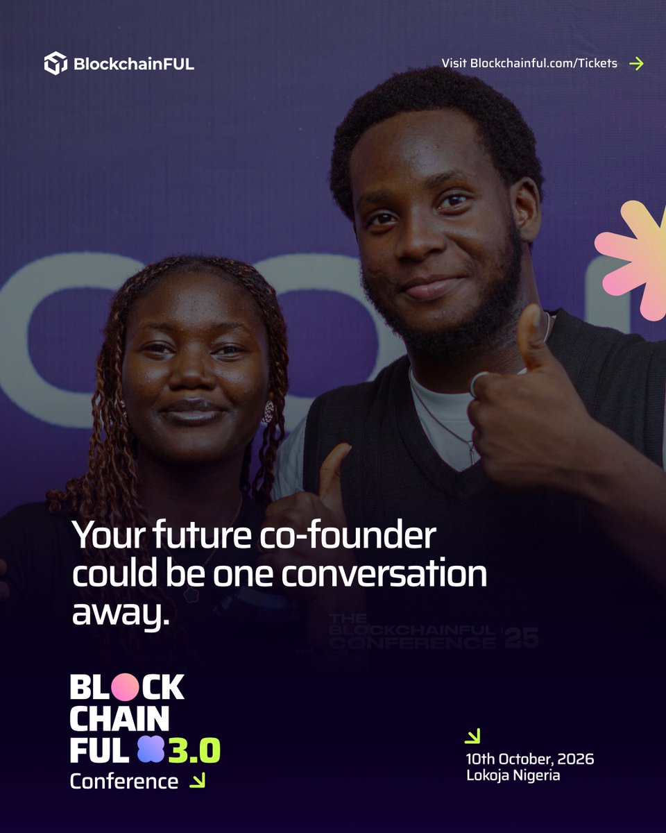 BlockchainFul's tweet photo. There is a reason people attend tech conferences.

It’s not just for the talks.
It’s not just for the pictures.
And definitely not just to say, “I was there.” 

It’s because one room can hold opportunities you didn’t know you were looking for.

Swipe through to see why you should attend #BlockchainFULConference2026

Reserve your sit here: https://t.co/oh80Omh7zR