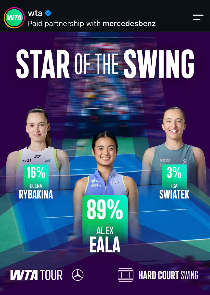 VenusGauff's tweet photo. ALEX IS A 2X STAR OF THE SWING CHAMPIONNNNNNNN 🏆😭🏆 https://t.co/g9CLtwKkde