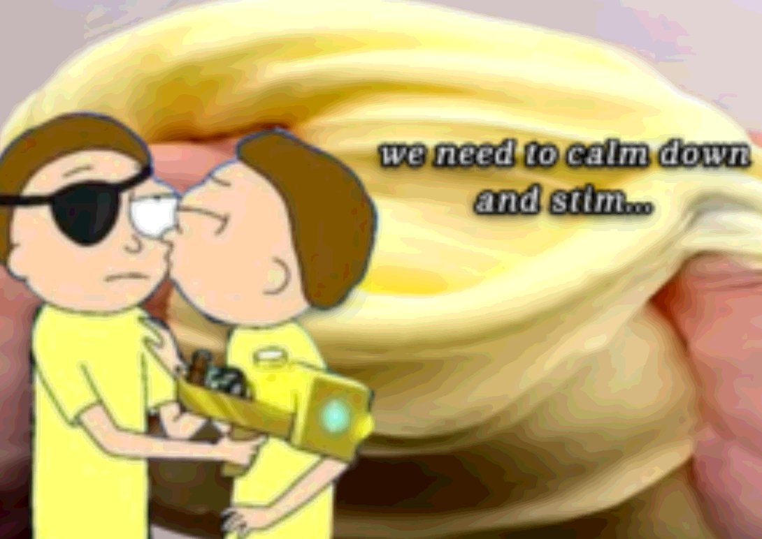 NICHERAPER's tweet photo. pemorty we need to calm down and stim https://t.co/y6YsWMdL6q