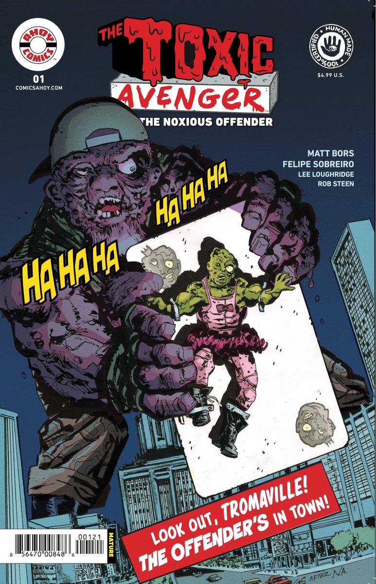 AhoyComicMags's tweet photo. “This series is shaping up to be one of AHOY's most gloriously unhinged event books — a collision of satire, sludge, and superhero grime that refuses to pull its punches.”—@GeekVibesNation

@MattBors chatted with @MLSexton_WWAN ahead of TOXIE VS. NOXIE #1: https://t.co/lmnmD8OsKa https://t.co/YCbTi8Q3iE