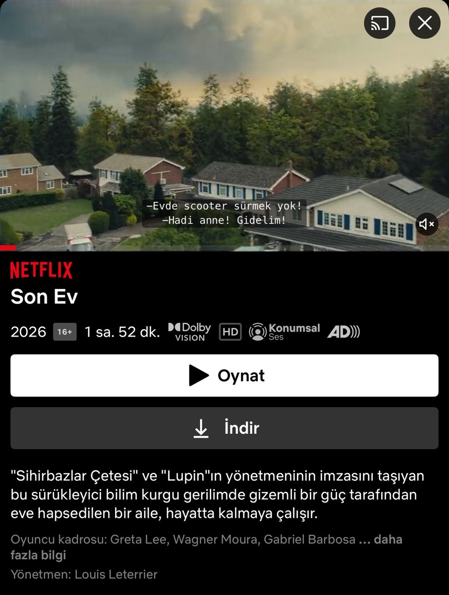 cutelettegirl's tweet photo. Biz izledik, siz izlemeyin. Bir de en çok izlenenlere girmiş çok komik… Bir eşek yüzünden maruz kaldık. Neyse artık ailecek izlenecek filmleri seçmeyi ben devralıyorum. #TheLastHouse https://t.co/Au7u4QlcGv
