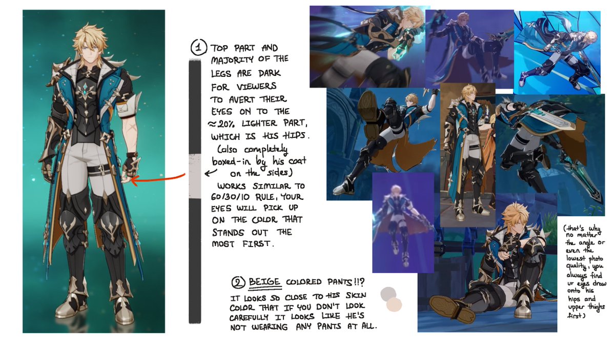 jewelerysoup's tweet photo. I need to talk about how freakin crazy Varka's design is because his character designer knows what they are doing. https://t.co/25r3ftb7wx