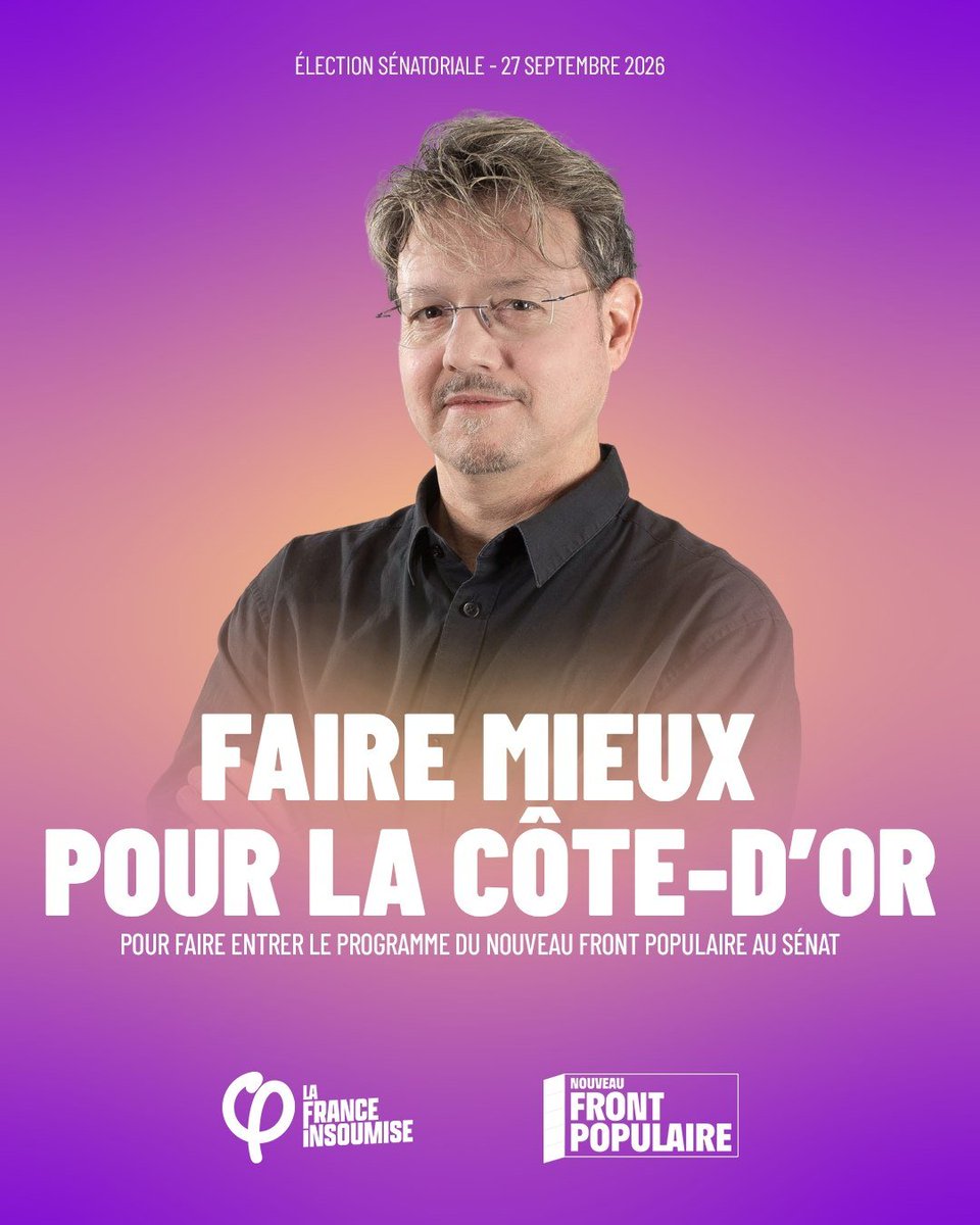 LaFI_21's tweet photo. Ce Dimanche 27 Septembre, on envoie la nouvelle France, et le programme du Nouveau Front Populaire au Sénat 📣

#FaitesMieux https://t.co/k0o9xS2WAE