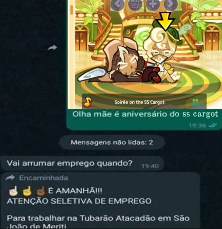 CentralOB's tweet photo. Hoje marca um ano que o update Mystery on the SS Cargot foi lançado no Cookie Run: Ovenbreak! https://t.co/hu6RQUyFk5