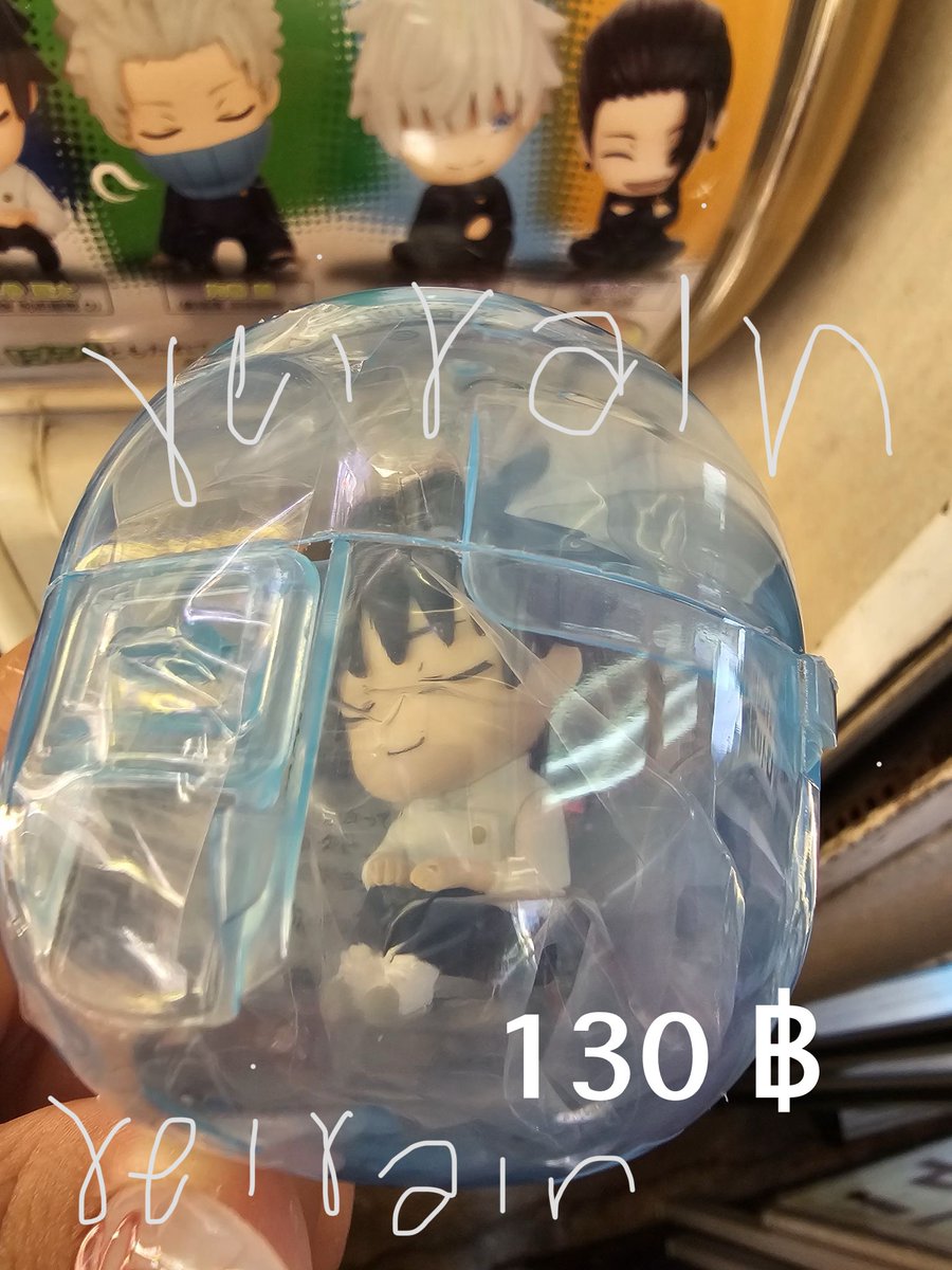 _reirainn's tweet photo. 📍ขาย / ปล่อยต่อ / ไม่พร้อมส่ง

กาชาปอง JuJutsu Kaisen (ไม่มีไข่+มีใบปิด)
ยูตะ / อินุมากิ 

ตัวละ 130 บาท
ค่าส่ง 30 บาท/รับ 2 ตัวขึ้นไปส่งฟรี+ส่วนลดเพิ่มค่ะ

เป็นสินค้าหิ้วจากญี่ปุ่น เค้าฝากหิ้วเอง ของถึงเค้าไม่เกิน 10 ต.ค. ค่ะ

#ตลาดนัดจจส #ตลาดนัดjjk #ตลาดนัดjujutsu https://t.co/yshcdTWWkH