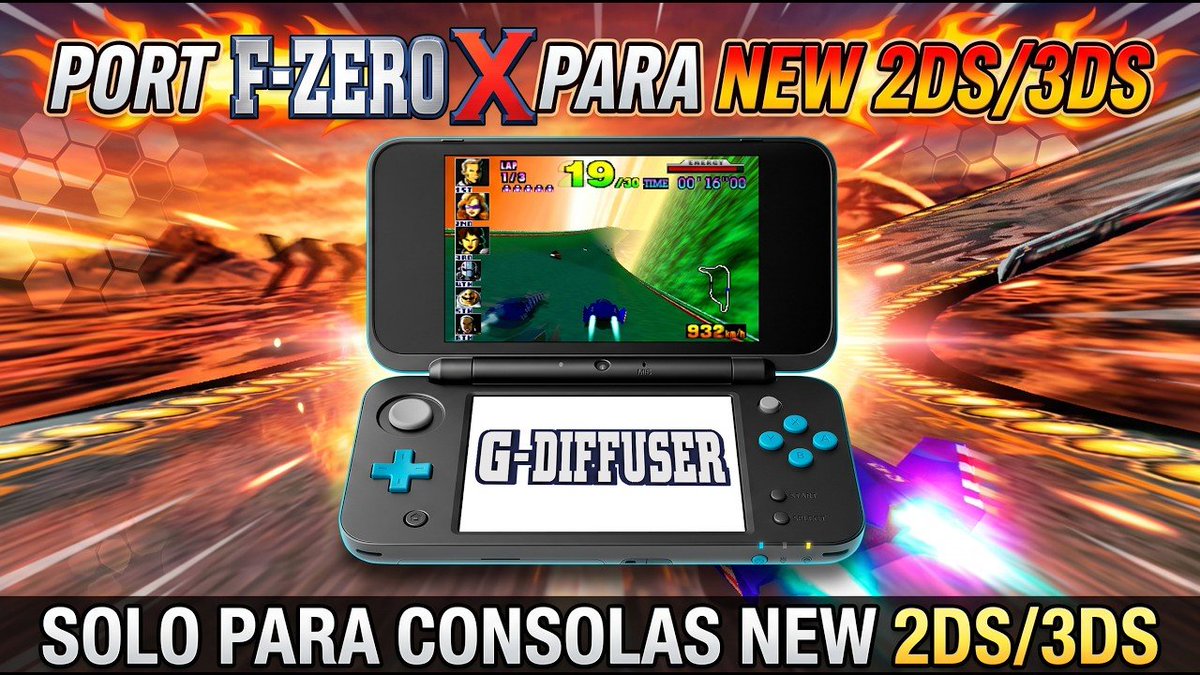 LopezTutoriales's tweet photo. ¡Nuevo port de F-ZERO X (G-DIFFUSER) para New 3DS/2DS! ¡Casi a 60 FPS estables!
¿Lo quieres?
Te dejo el vídeo aquí 👇🏻
https://t.co/898jZkD0jy
¡Saludos cracks! ✌🏻😁👍🏻
#LopezTutoriales #FZeroX #3DS #Port #GDiffuser https://t.co/qMywsRR4BY