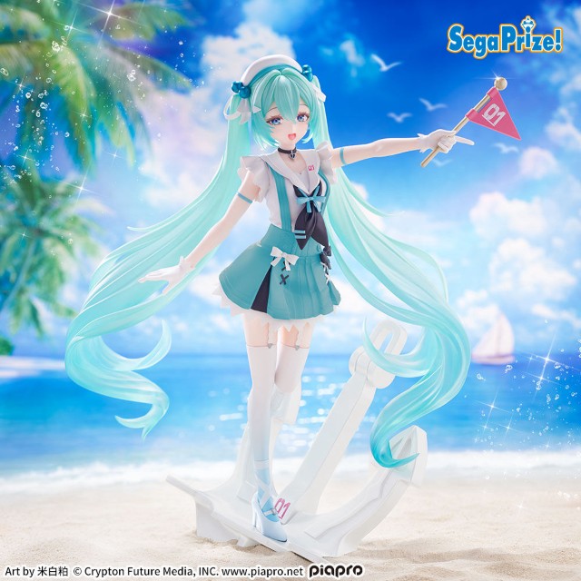 DIhGDvacYArHOtr's tweet photo. まあよし、「初音ミクシリーズ FIGURIZMα “初音ミク”-Sailor-」を5手(橋わたし 190DC･pt/play)でゲットしました！
#初音ミク
しかし実店舗で３点ロックからの１手と３手ｗｗ
400円で２個もＧＥＴできちゃう https://t.co/C2hpJIPTUz