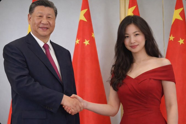 Lunacz11's tweet photo. @D162Michele and there is this, some ai woman who want to be xi buttliker https://t.co/mGQRODYuXY