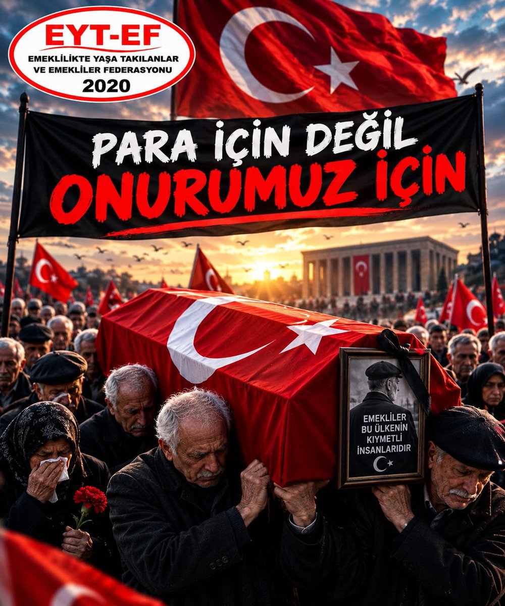 EYT_ED's tweet photo. Bir #Emekli daha göçtü hayattan.
Elinde bir pankart, dilinde tek bir söz vardı:
👇👇
#ParaiçinDeğilOnurumuziçin

Belki de son kez anlatmaya çalıştı derdini.

Emekliler ölmeden önce duyulmalı.
Çünkü hiçbir hayat, geçim derdine ve çaresizliğe yenilmemeli..

@RTErdogan
@isikhanvedat https://t.co/ddunuzY2Ye