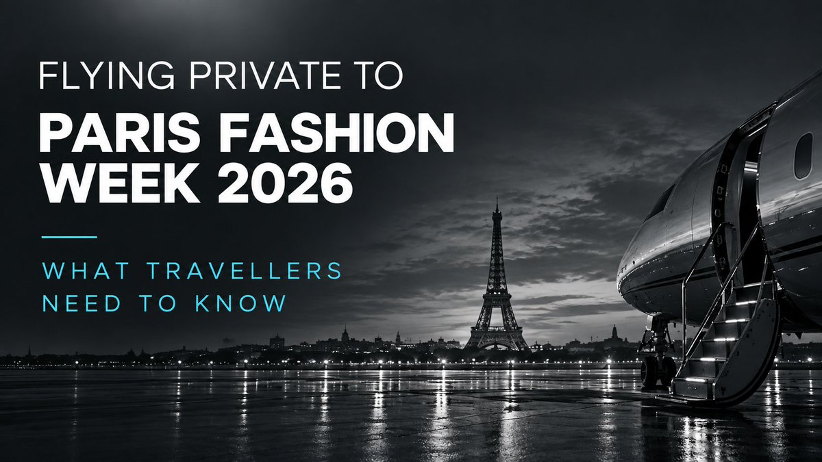 FlyLineaum's tweet photo. Paris Fashion Week isn’t just about getting to Paris.

It’s about making the travel fit around the week.

Our latest guide covers Le Bourget, aircraft choice and charter planning.

https://t.co/DzoddzMlWt

#PrivateAviation https://t.co/cgVUjFmbYv