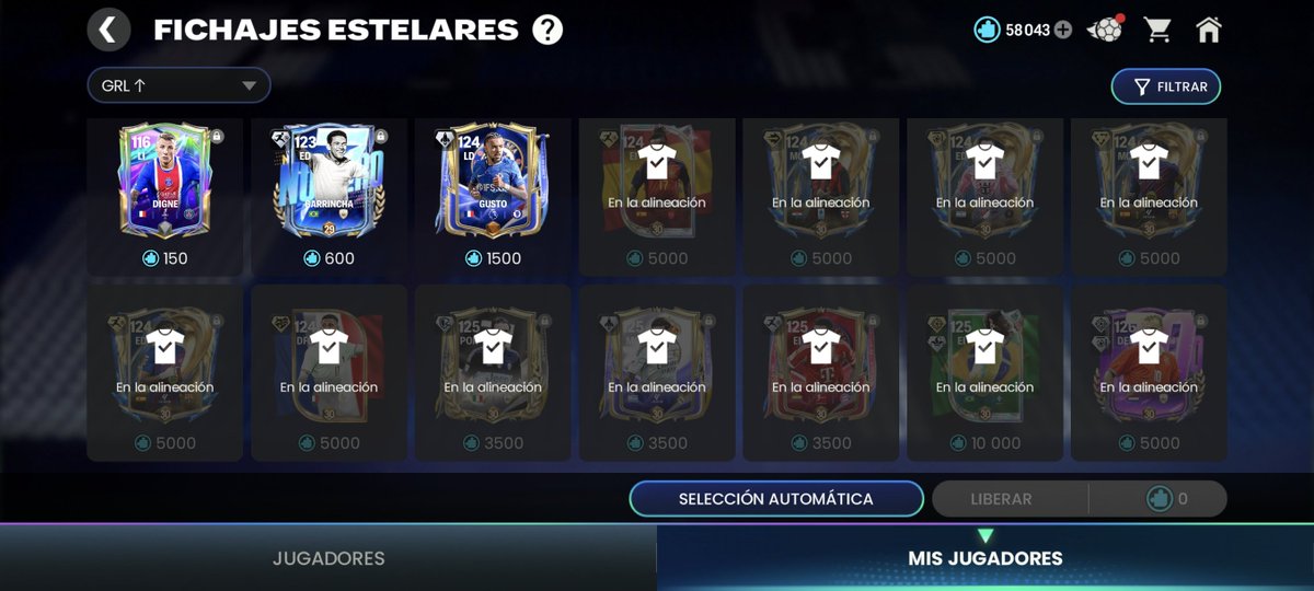 B_A_C_C_14's tweet photo. @tutiofifa 
Buenas tiofifa, quiero reportar que no deja mandar a Vinicius por fragmentos pero me aparece que está en mi alineación y solo tengo una alineación activa, no está ni en banca, es error del juego me imagino o estaré haciendo algo mal? https://t.co/O4KbBYL7hJ