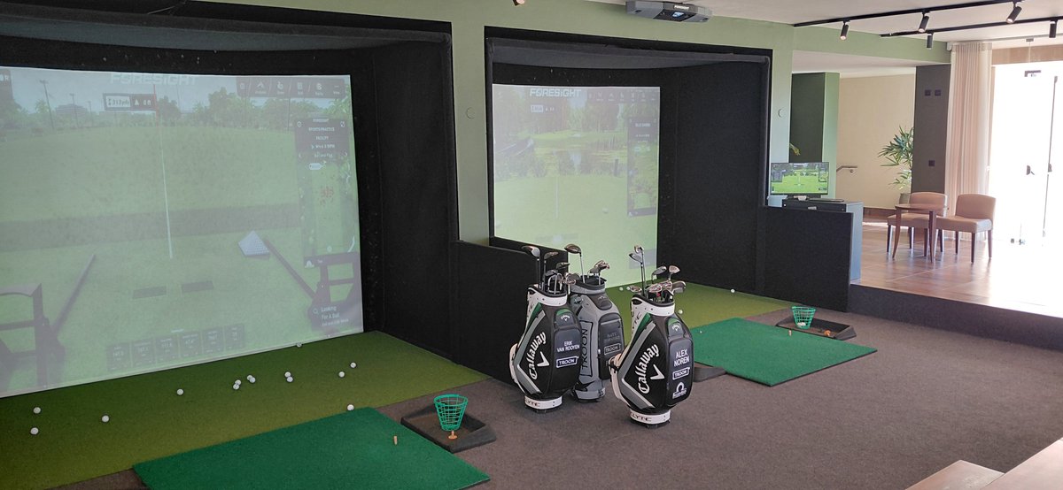 TheViewAlgarve's tweet photo. Salgados golf course in Algarve, a beautiful course by the sea, with indoor sim bays, good food and a challenging course 👌 https://t.co/8CZrnPO1sZ