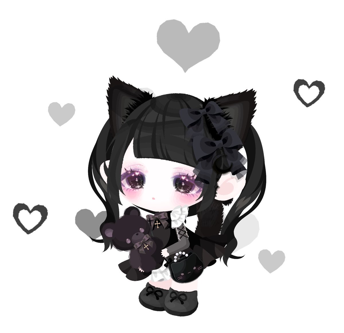 poke_neko07's tweet photo. にゃおん🐱🖤ᩚ https://t.co/HurZL3vfIo