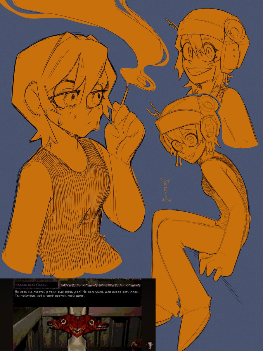 reinnie_og's tweet photo. Recent #psychopomp sketches https://t.co/Bv1PaarNTl