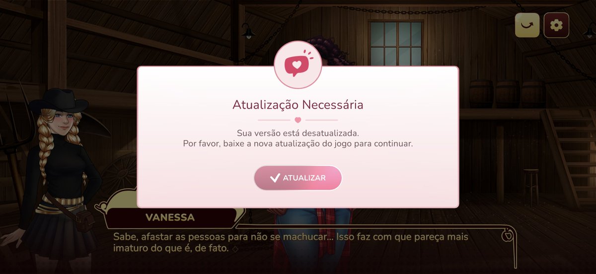 yasmimspy's tweet photo. entro no app toda feliz, aparece que precisa de atualização. Vou sedenta baixar, achando que é o EP 14… mas, na verdade, era só correção de bugs. 😭😭😭 https://t.co/j9AvXplpw2