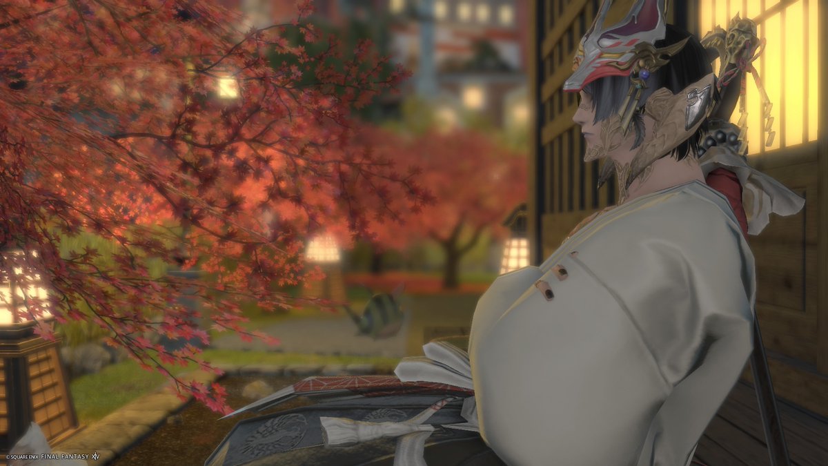S_game_ff14's tweet photo. 昨日のオスラ会!秋コーデで撮影会だ!!! https://t.co/hjSHbMg8eX