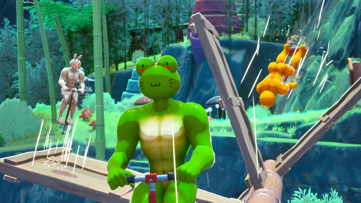 DevotionInt's tweet photo. Pogo Together > Wishlist now, link below!

One pogo stick. One ridiculously jacked animal.  Absolutely no dignity.  

Climb with up to 4 friends, or betray them at the worst possible moment.