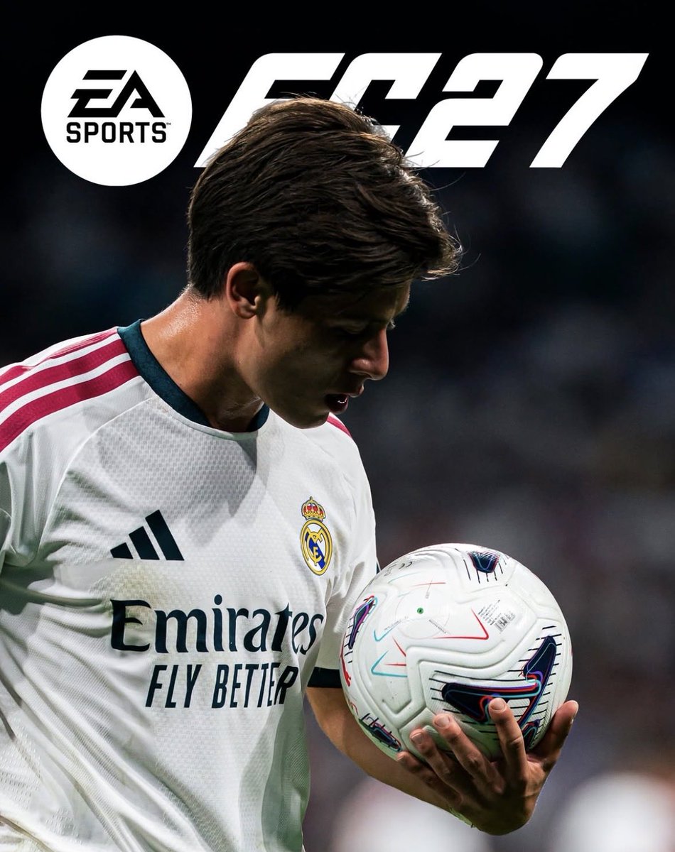 GulerTeam's tweet photo. Fan made FC27 cover with Arda Güler

📸 tomygarridob on IG https://t.co/e23OvvklM6