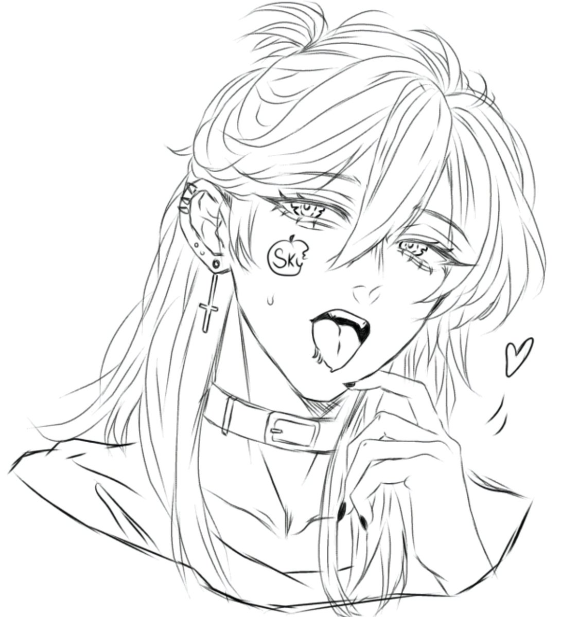 DearlyKeptt's tweet photo. “You’re staring, pumpkin.”

OMG IM SHRIMPING 🦐 
Rip my back
-
I couldn’t leave him bald 😭

#solivanbrugmansia #TKaTB_VN #fanart #tkatbsol #tkatb #yandere #art #ibisPaint #fy #mybackhurts https://t.co/mu68Ncn4no