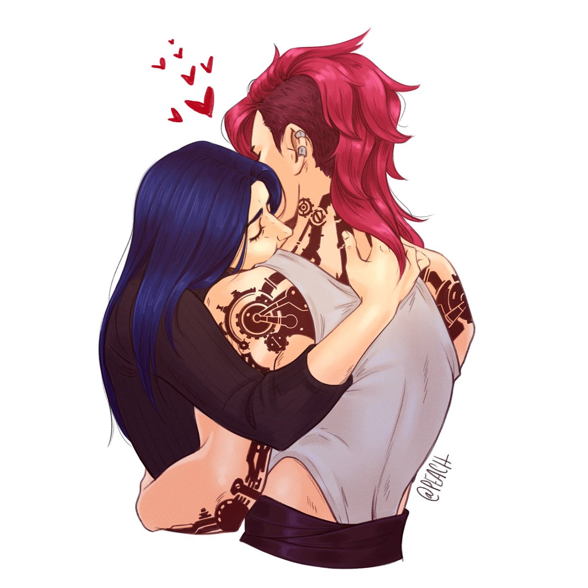 PeachesPlace's tweet photo. Best hugs in Runeterra ❤️ https://t.co/24pkQMiJzj