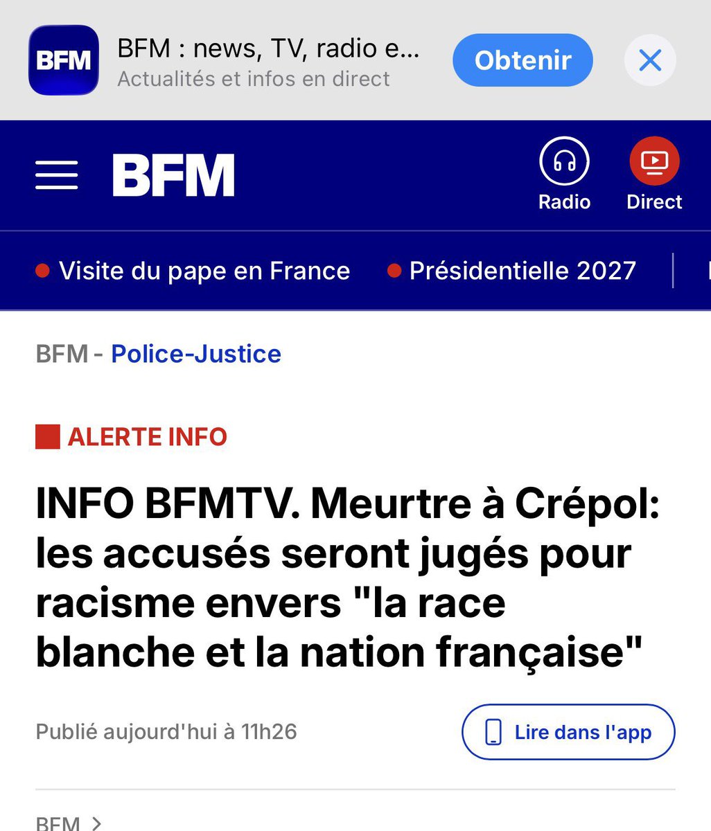 Portes_Thomas's tweet photo. Décision gravissime à double titre. D’abord elle réhabilite une notion qui n’existe pas celle de race et ensuite elle reprend une idée que tente d’imposer depuis des années l’extrême droite dans le pays celle du racisme anti blanc, qui lui non plus n’existe pas. https://t.co/Xpa1ydUckR