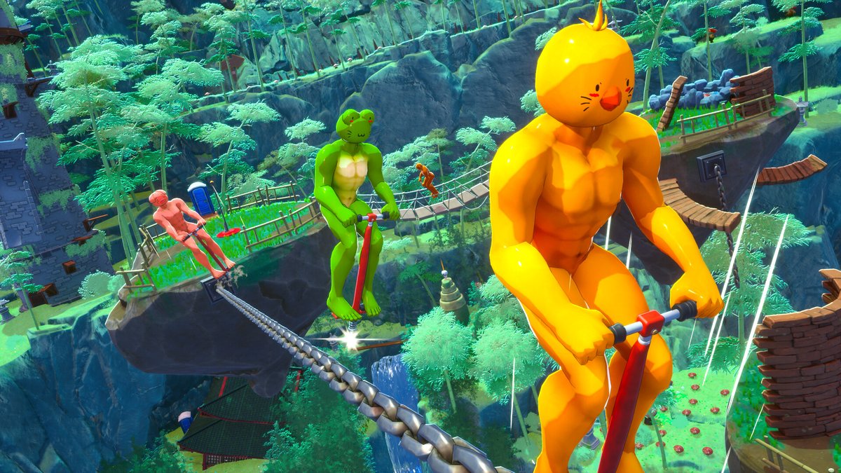 DevotionInt's tweet photo. Pogo Together > Wishlist now, link below!

One pogo stick. One ridiculously jacked animal.  Absolutely no dignity.  

Climb with up to 4 friends, or betray them at the worst possible moment.