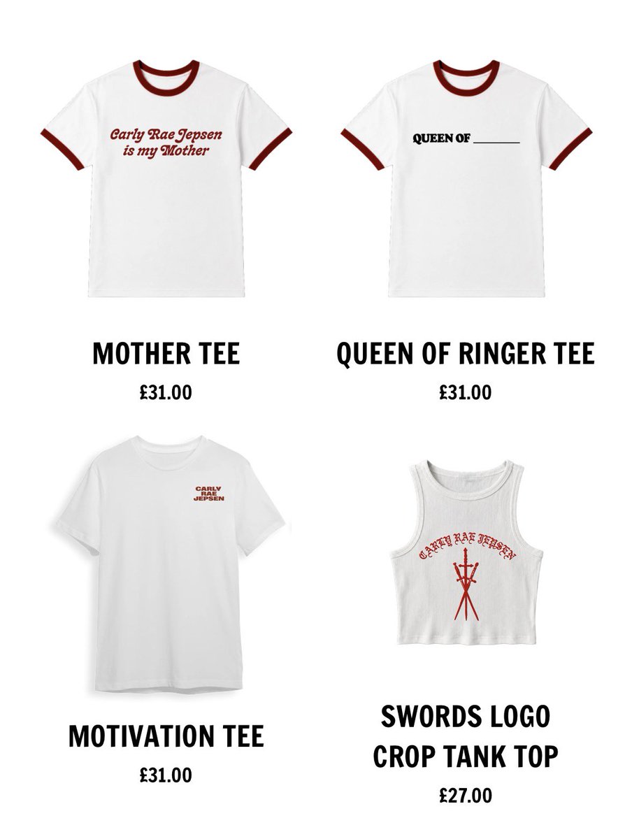 carlyraewiki's tweet photo. — @CarlyRaeJepsen has dropped new merchandise for “Day and Night” on her webstore!

https://t.co/paCqm8DW7y https://t.co/Hw3WwaVmsM