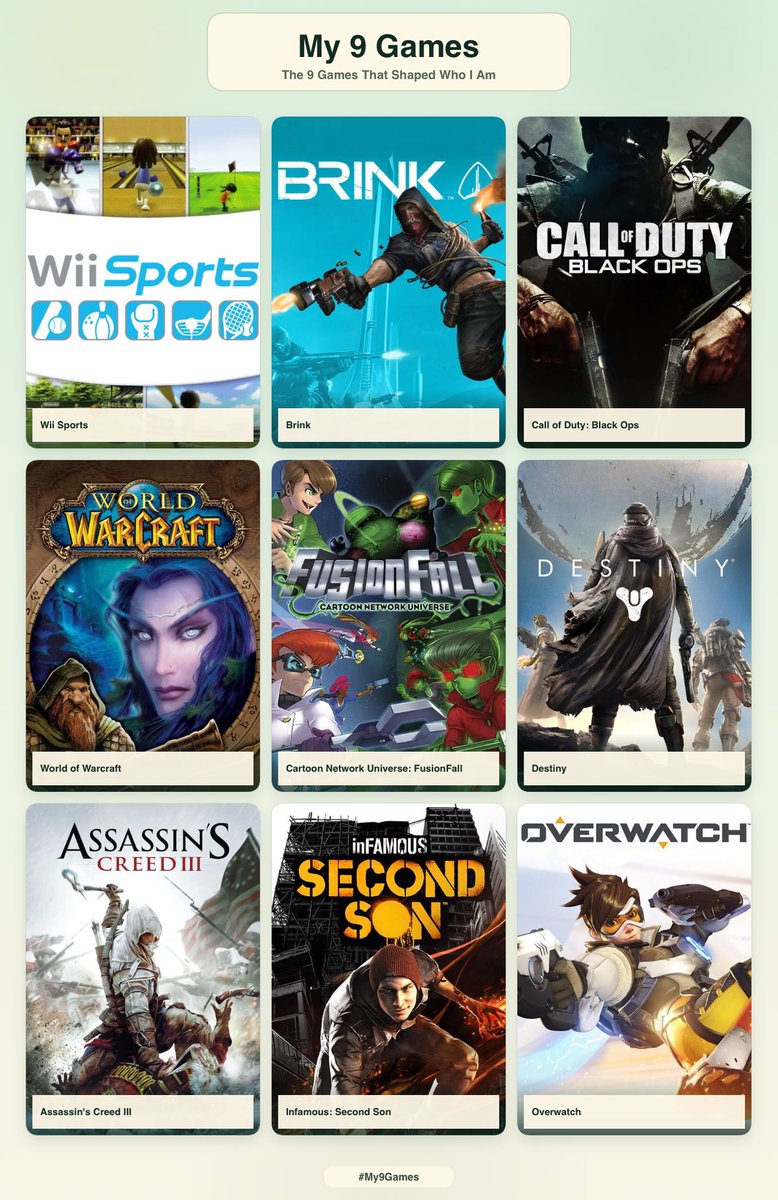 IsHeReal5's tweet photo. My 9 games https://t.co/pg2brJUTdX