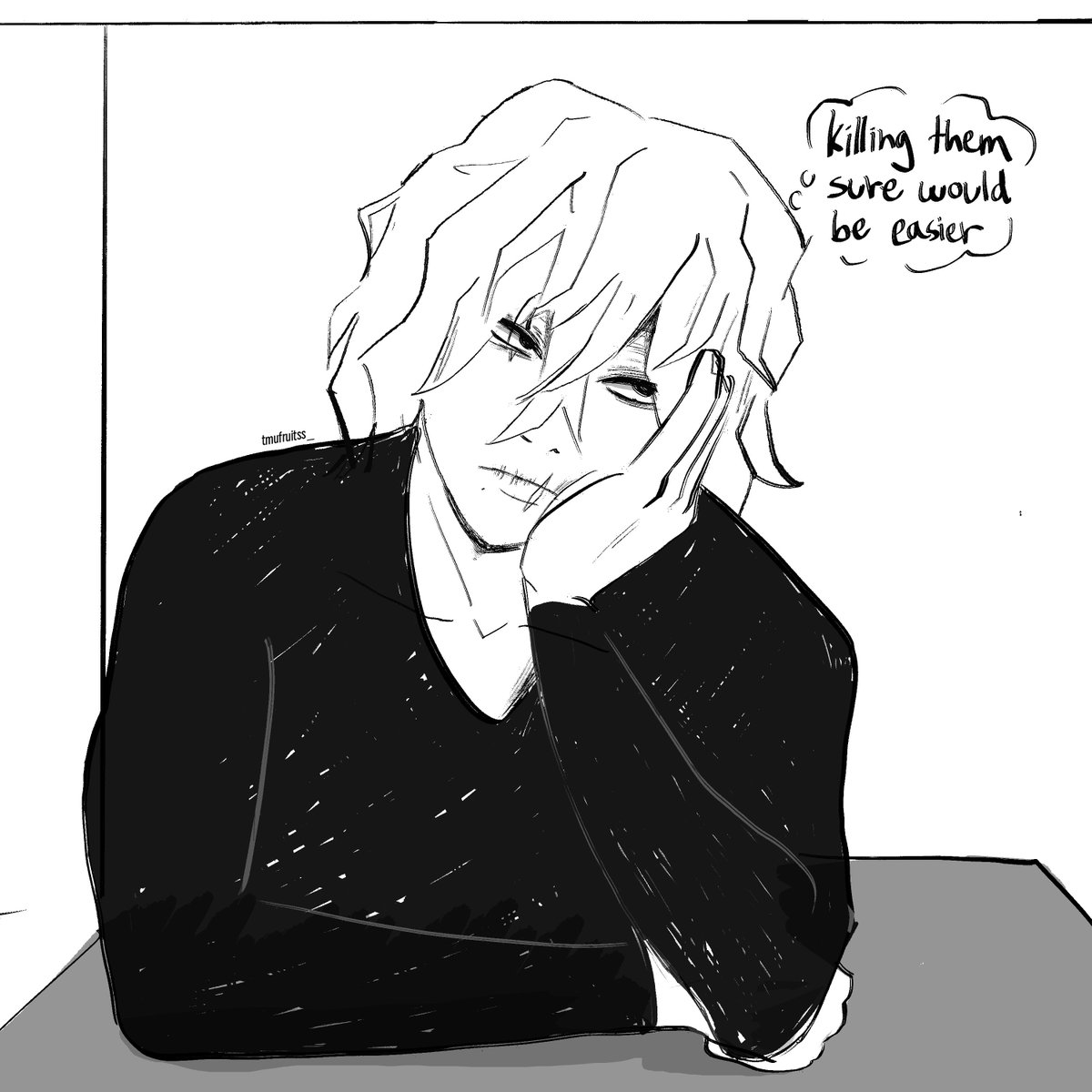 tmufruitss_'s tweet photo. tomura post war https://t.co/cDgY0Z6rZB
