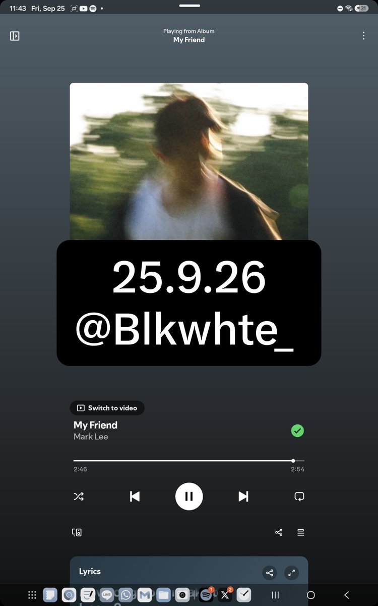 Blkwhte_'s tweet photo. @upperroomlabel 🐯🩵✨️

#MarkLee #마크리 #MyFriend_MarkLee #MyFriend_Streaming https://t.co/aHGpCeGZcB