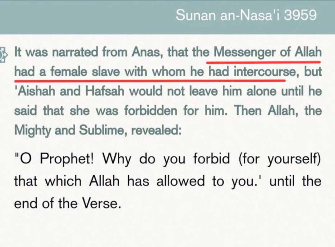 Alfa_Omega001's tweet photo. @Kryptotajeer Islam still FALSE simply because mohamet is EVIL pedophile rapist, sexx slaves owner prophet worst than Jeffrey Epstein send by SATAN the Islamic god, and the worst is, SATAN the Islamic god made him the PERFECT ROLE MODEL for all muslims for ALL TIMES https://t.co/srW67MLw2y