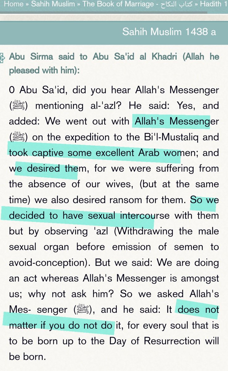 Alfa_Omega001's tweet photo. @Kryptotajeer Islam still FALSE simply because mohamet is EVIL pedophile rapist, sexx slaves owner prophet worst than Jeffrey Epstein send by SATAN the Islamic god, and the worst is, SATAN the Islamic god made him the PERFECT ROLE MODEL for all muslims for ALL TIMES https://t.co/srW67MLw2y