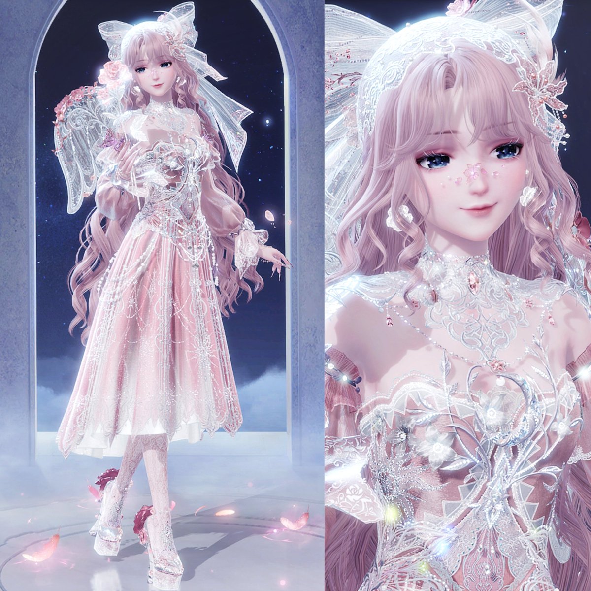 hofuukkkku's tweet photo. 🌸💞
code: AoAXxNAg0Gr# ⊹˖ོ݁ ˖୨୧₊ ⋰ 
#InfinityNikki #無限暖暖 #infinitynikkitwt #인피니티니키 #インフィニティニキ https://t.co/3uNukPXlFY