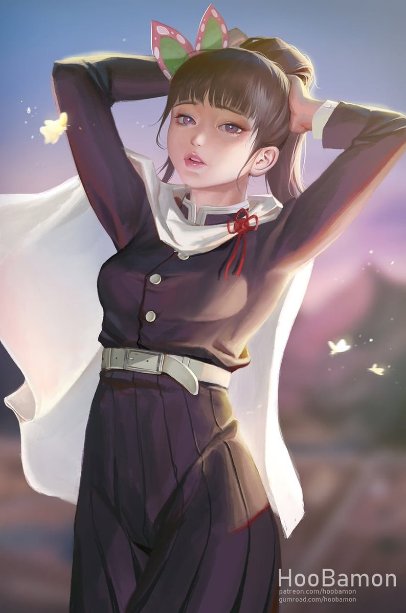 QuietFlowerSlut's tweet photo. Come. Follow me. Shinobu Nee-San told me to train you for your reaction speed. https://t.co/EWmQCT7QvB