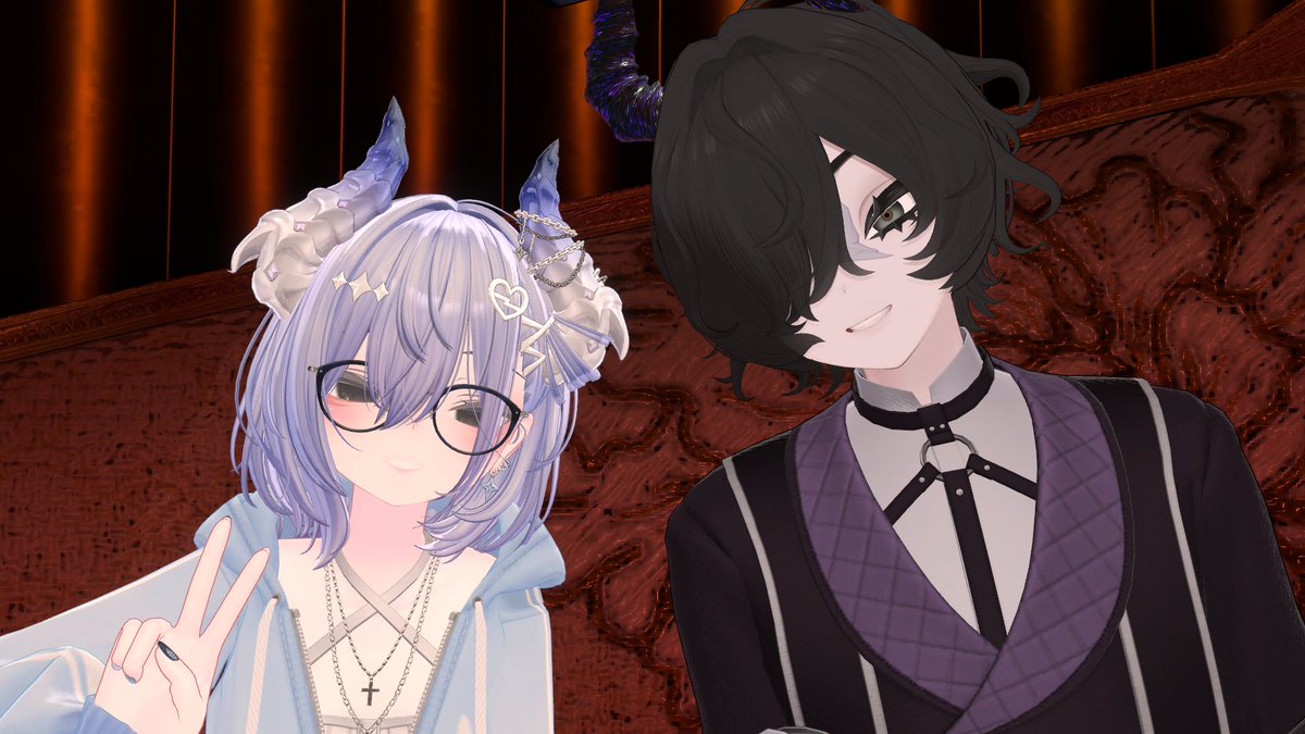 ASH_VRC_'s tweet photo. 前回とはまた違うキャストさん達と交流できて、皆さんのお話に聞��入っちゃいました！
時間を忘れるぐらい楽しかった！😆

#リベリア_VRC https://t.co/zWwtQ6coAU