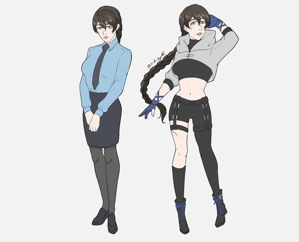 KoduckyAL's tweet photo. My Tekken oc Rebecca. 
Dragunov's childhood sweetheart and assistant 
#OC #tekkenoc #oc #originalcharacters https://t.co/i36NI7cNSp