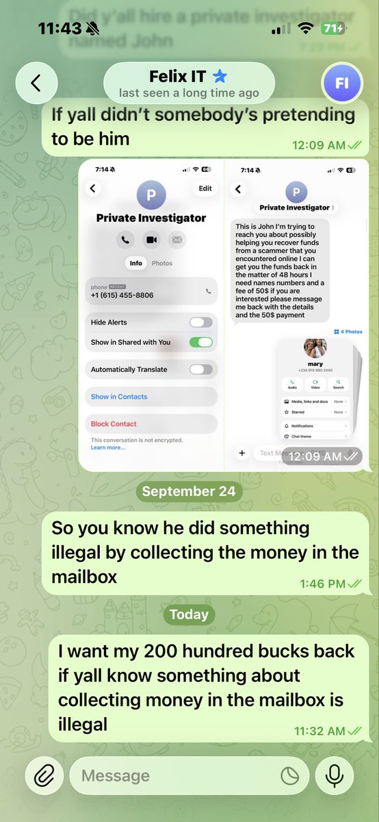 jaredlanning34's tweet photo. @FBI I believe this is the person that grabbed the 200 hundred bucks at my address mailbox because after I messaged him that he blocked me he knows something https://t.co/SraW76X5P4