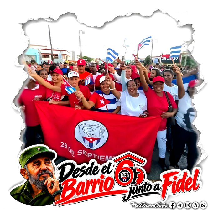 PrimRrs's tweet photo. Aniversario 66 de la creación de los CDR, y siguen siendo el corazón de nuestra comunidad. #desdeelbarriojuntoafidel #100AñosConFidel https://t.co/EwCvSUdKeJ