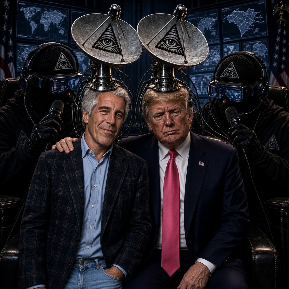 RickSchz007's tweet photo. Buenas épocas con el buen @realDonaldTrump @POTUS 👁️👻😈🥵🎭👼🏻🤑💰💃🏼🥷🫡📡🌎 https://t.co/58FOmWP4yN
