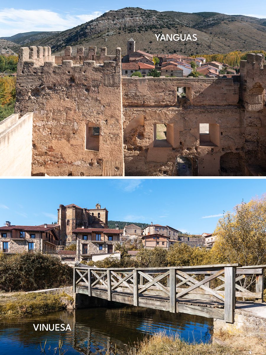 LosPueblosmbe's tweet photo. Soria tiene pueblos que son una auténtica maravilla. 

📍 El Burgo de Osma
📍 Yanguas
📍 Vinuesa
📍 Berlanga de Duero
📍 Medinaceli
📍 Monteagudo de las Vicarías

Seis pueblos, seis razones para preparar una escapada y descubrir una provincia que enamora.

@CyLEsVida @Soriaestademoda @sorianitelaimag 

¿Cuántos conoces? 👇