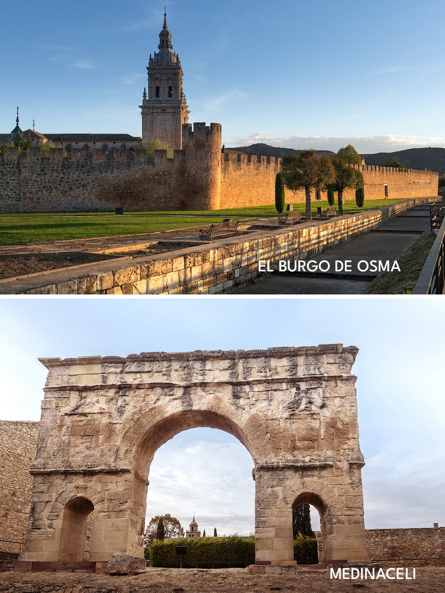 LosPueblosmbe's tweet photo. Soria tiene pueblos que son una auténtica maravilla. 

📍 El Burgo de Osma
📍 Yanguas
📍 Vinuesa
📍 Berlanga de Duero
📍 Medinaceli
📍 Monteagudo de las Vicarías

Seis pueblos, seis razones para preparar una escapada y descubrir una provincia que enamora.

@CyLEsVida @Soriaestademoda @sorianitelaimag 

¿Cuántos conoces? 👇