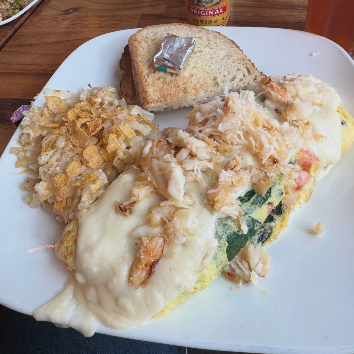 RavenBalotnad's tweet photo. A trip to @cherylson12th in @travelportland isn’t complete without their crab omelette and famous Portuguese fried rice! https://t.co/8P4CHBSVP7