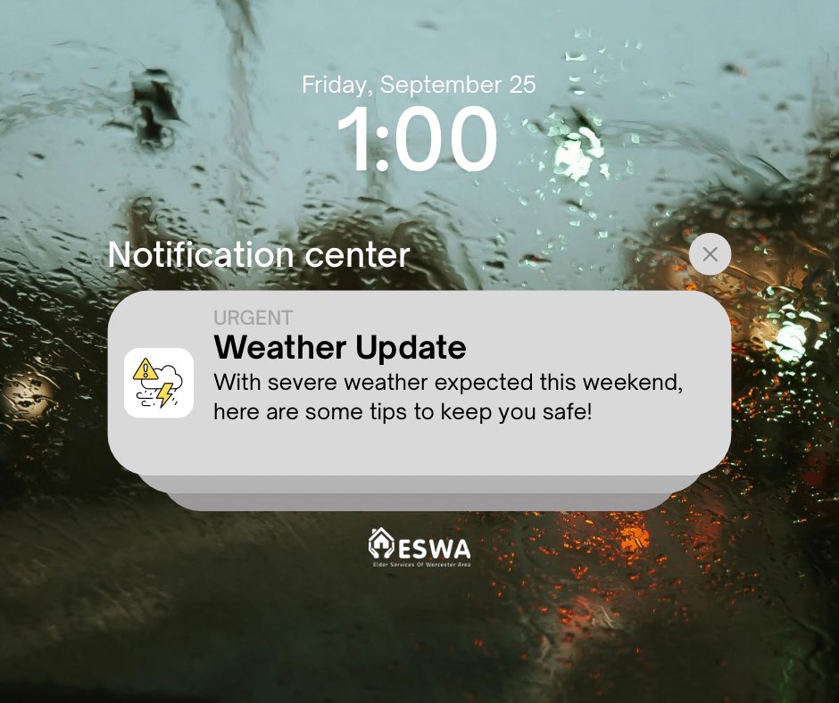 ESWAorg's tweet photo. Nor’easters can bring strong winds, flooding, power outages, and hazardous travel conditions. ☔️Take a few minutes to prepare, stay informed, and review safety precautions before severe weather arrives.
💙 For more storm preparedness information, visit https://t.co/mkOtry6iZb. https://t.co/tMqcIqgAf5