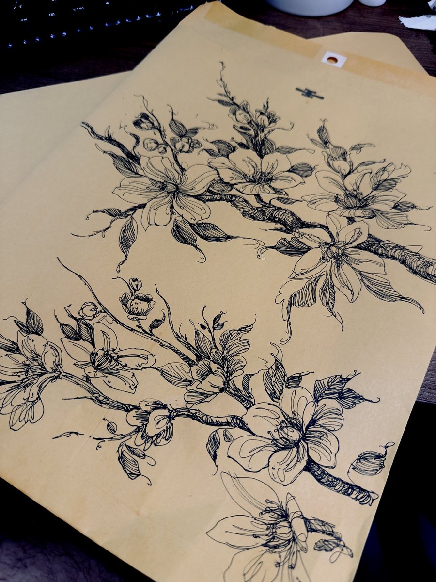 Simwerks's tweet photo. Ink drawings from this month https://t.co/HZOsBNtPyY