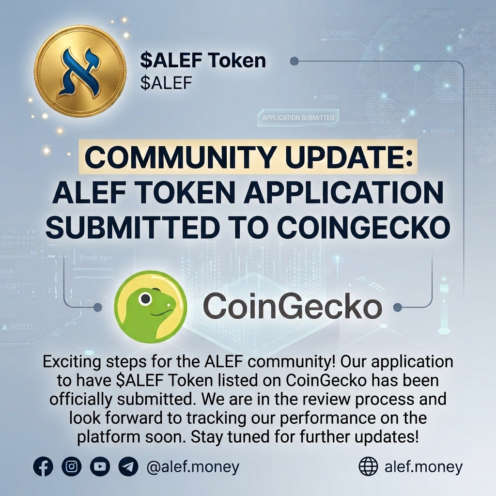 AlefMoney's tweet photo. #Alef has applied to be listed on #CoinGecko. We will update you here once the listing is complete.
Request ID: CL2509260038
Pool: https://t.co/9jyOln5W8c
#Solana #DeFi #ALEF https://t.co/8jKiSq6iEp