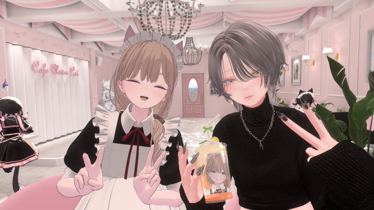 mayu03_r805's tweet photo. かわいいメイドさん見れて最高！！

 #Cafe_cc https://t.co/NmIDNjwIzF