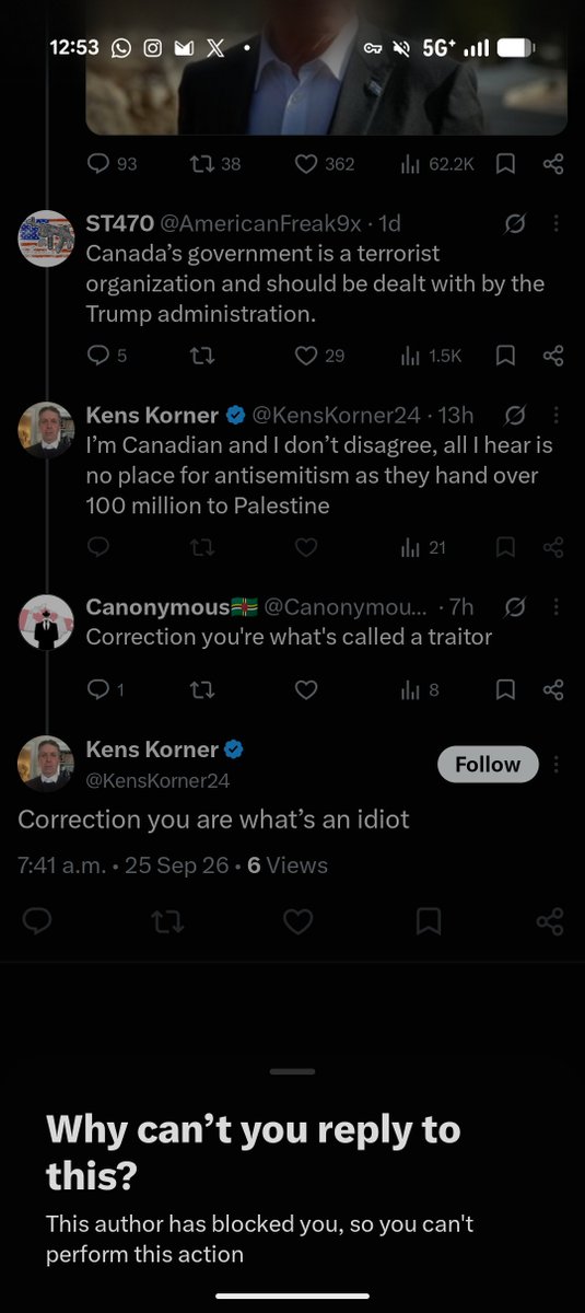 Canonymous_Rise's tweet photo. @KensKorner24 @AmericanFreak9x @6ixbuzztv 😂 not a traitor but hidden other options a pussy https://t.co/kiZyrcfDbQ