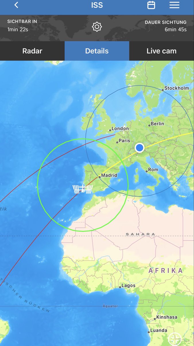 t_sdbeck's tweet photo. Funkempfang in Kleinweiler Bayern 🇩🇪 - ESA Astronautin 🇫🇷 Sophie Marie Laurence Adenot auf der International Space Station am 25. Oktober 2026 13:44 UTC auf 145,800 MHz @soph_astro @iss @europeanspaceagency @spacex @spacexpage #iss #internationalspacestation #iss #esa https://t.co/Vp5R5PSrXD