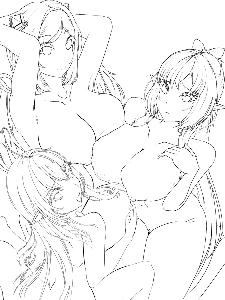 joynaer's tweet photo. ハーフエルフ×3
WIP https://t.co/O4wZ8pXjsB